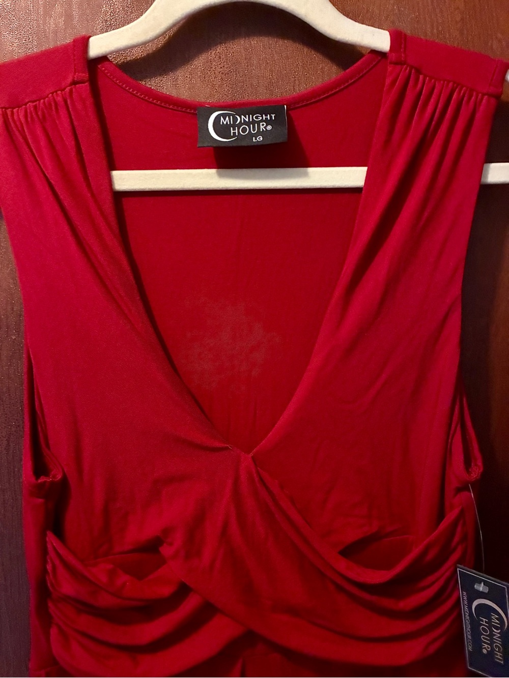 Midnight Hour Scarlet Twist Dress - Size L - NWT - Picture 6 of 8